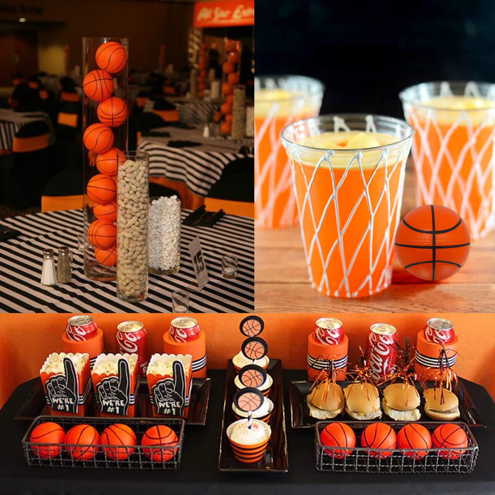 Mini basketballs ideal for party favors and treat bags