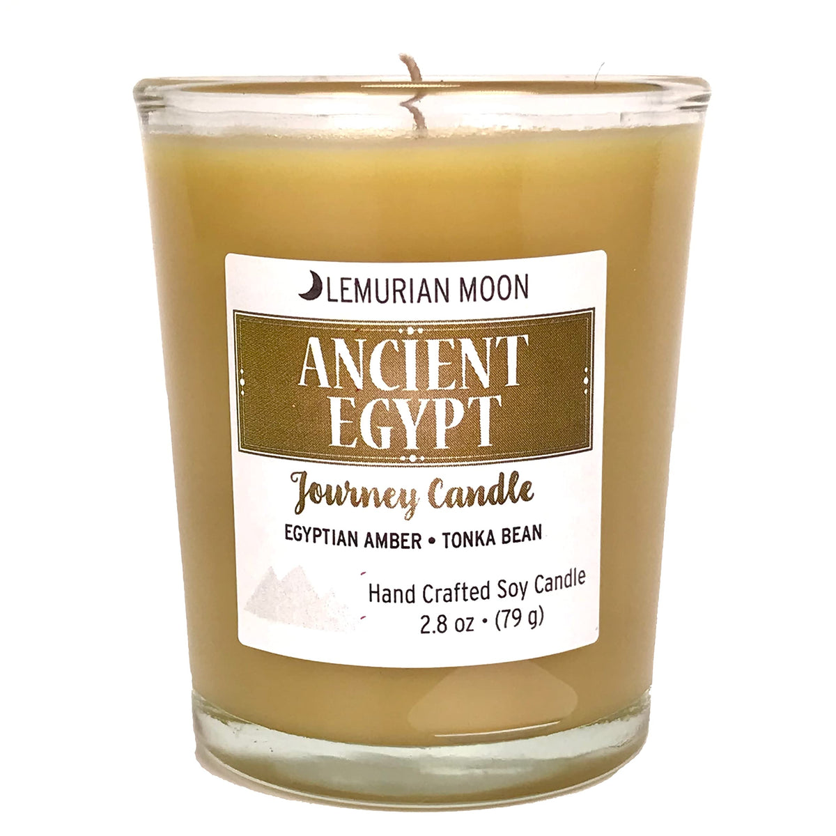 Ancient Egypt Candle scent with Egyptian amber sandalwood and tonka bean
