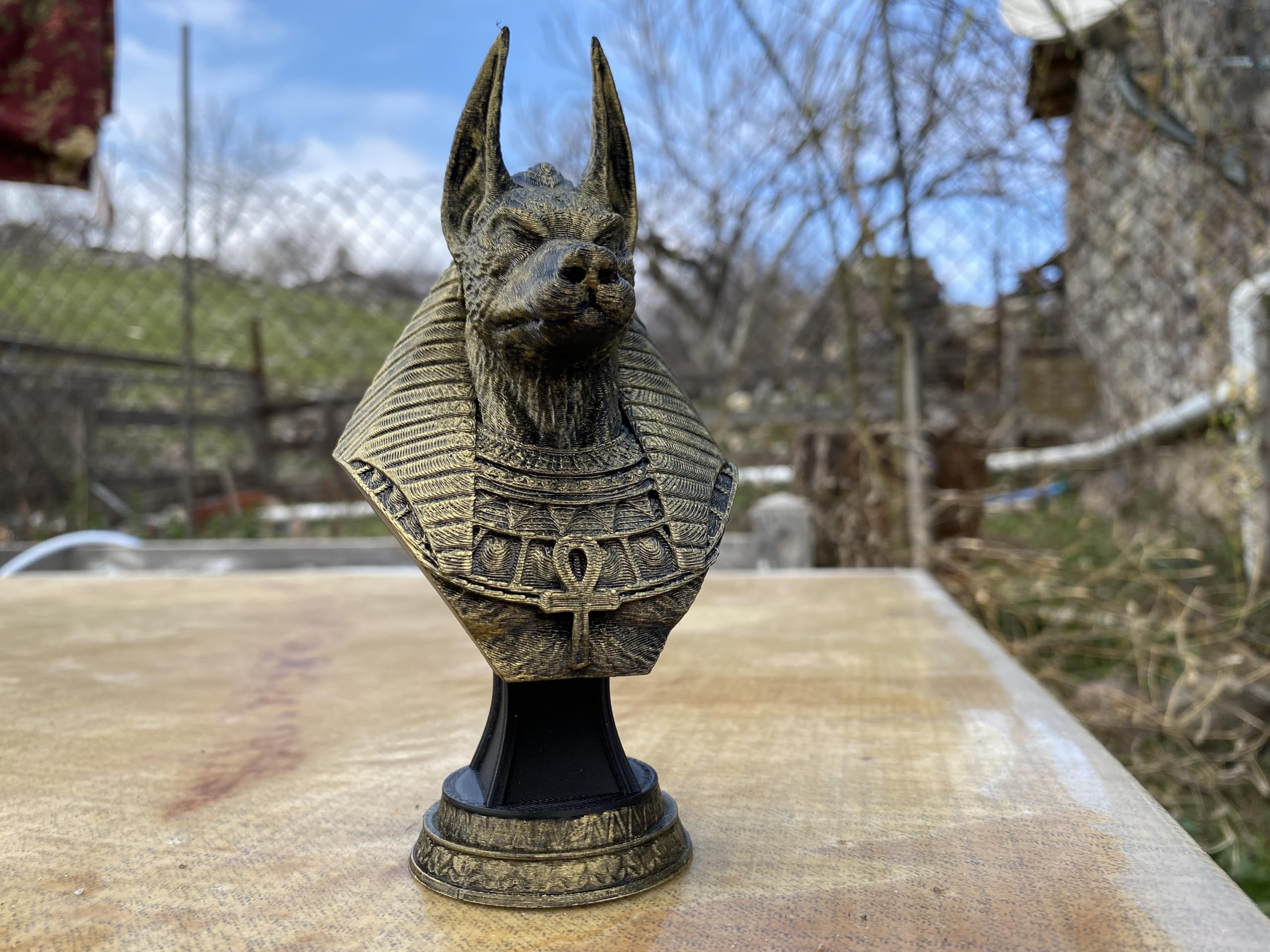 Egyptian mythology gift Anubis statue