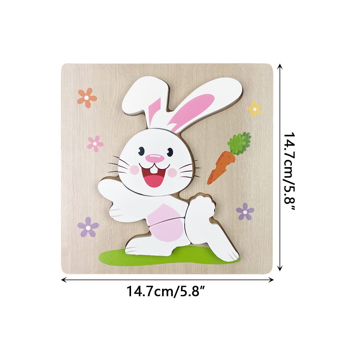 Easter themed wooden puzzle collection for kids by Anditoy