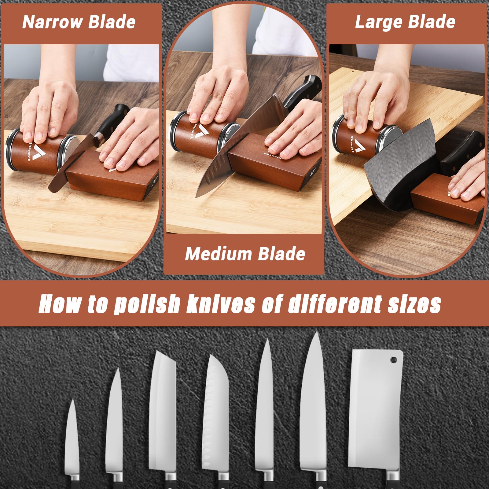 Gift box packaging for knife sharpener