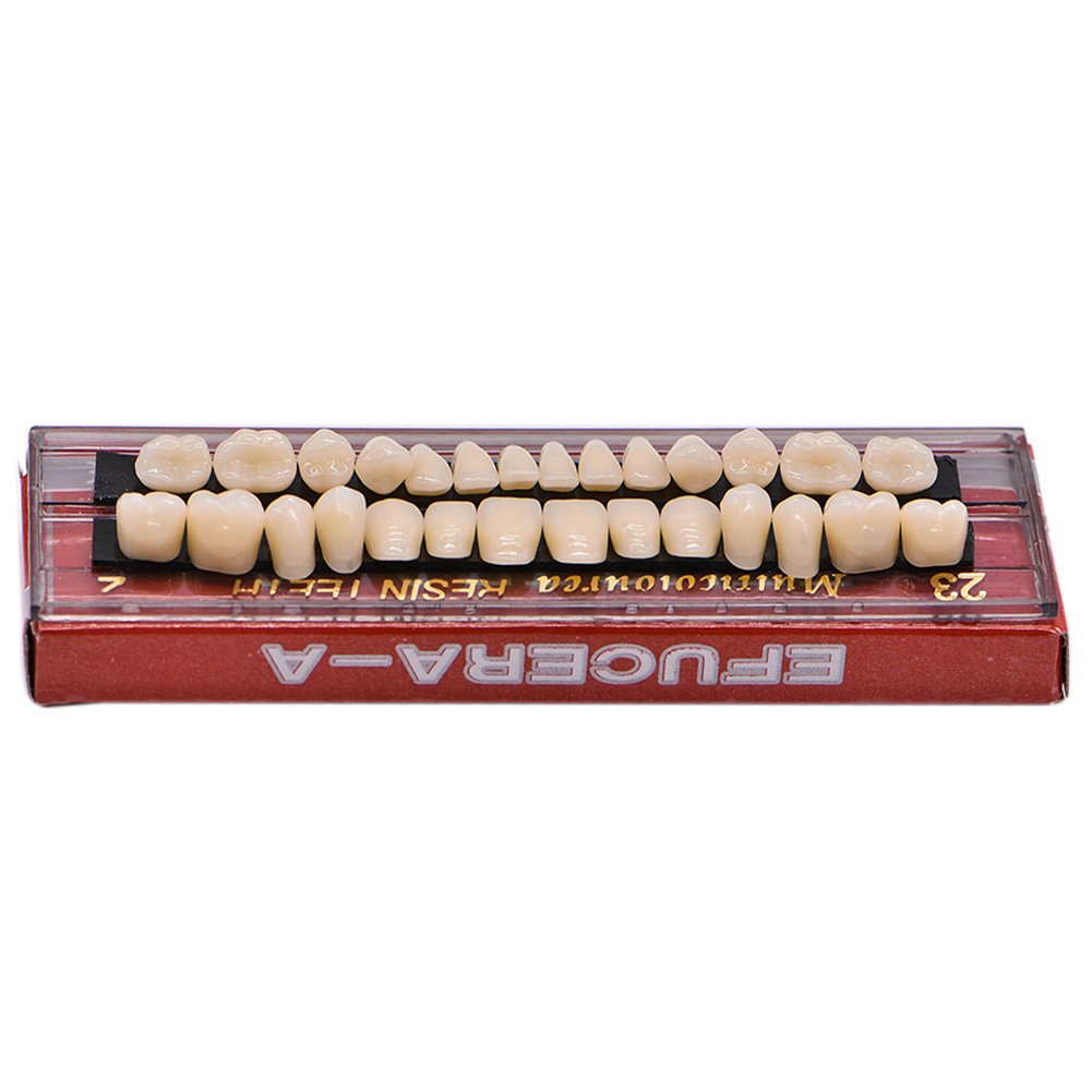 Angzhili Halloween prop teeth kit A2 color resin teeth