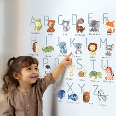 26 letters included for classroom and kids room decor