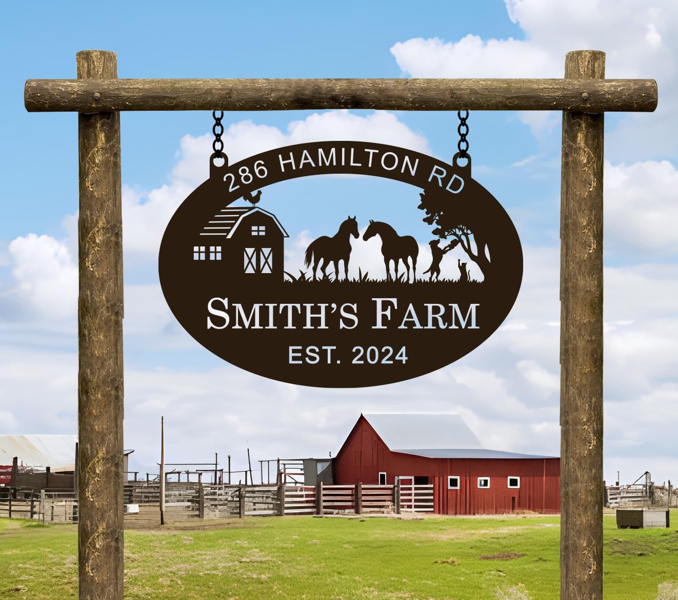 Animal Farm Sign versatile decor