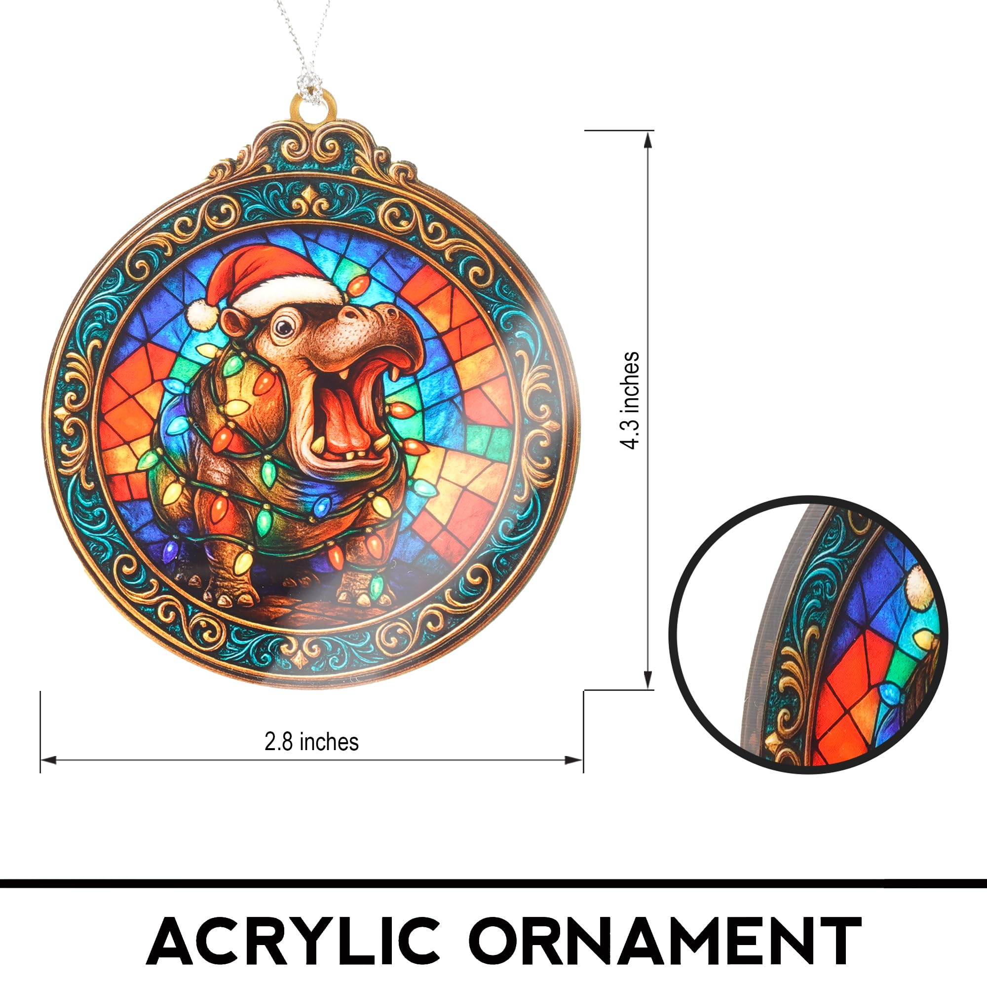 Animal gifts festive ornament packaging and presentation