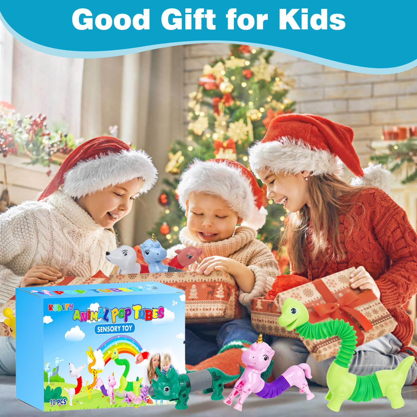 Unicorns design from Animal Pop Tubes set