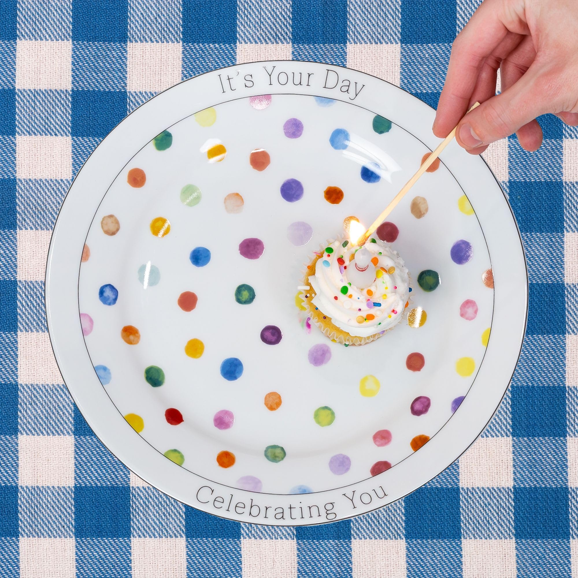 Plate dimensions 10.5 x 1.5 x 1 inches