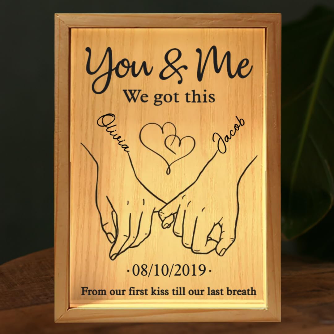 Annoying Each Other Since frame light box close view