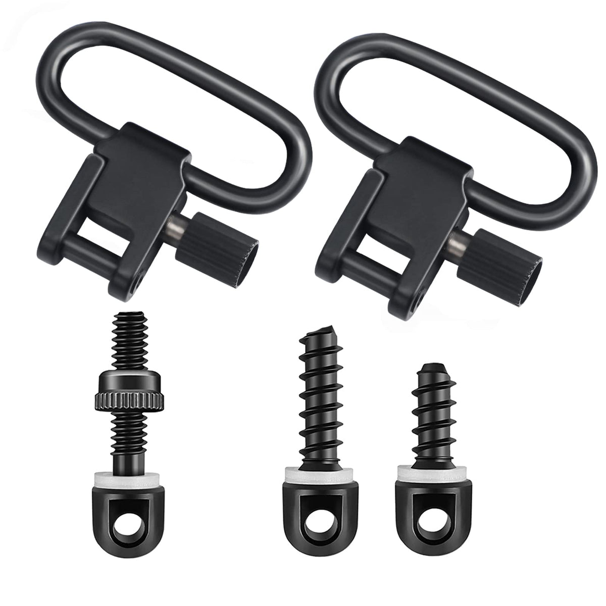 Anovo two point traditional sling attachments mounts with hardware