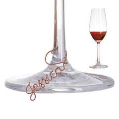 ansulen wine glass charms for stem glasses