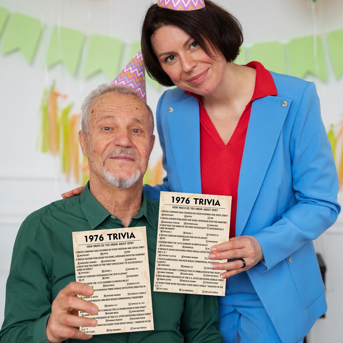 ideal for 50s party anniversaries and reunions