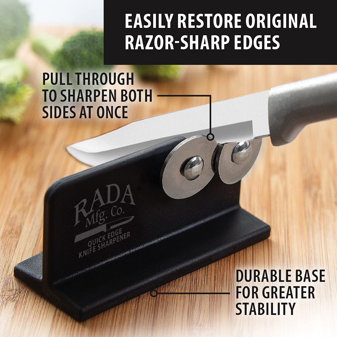 Anthem Tomato Slicer from Rada Oak Block Set