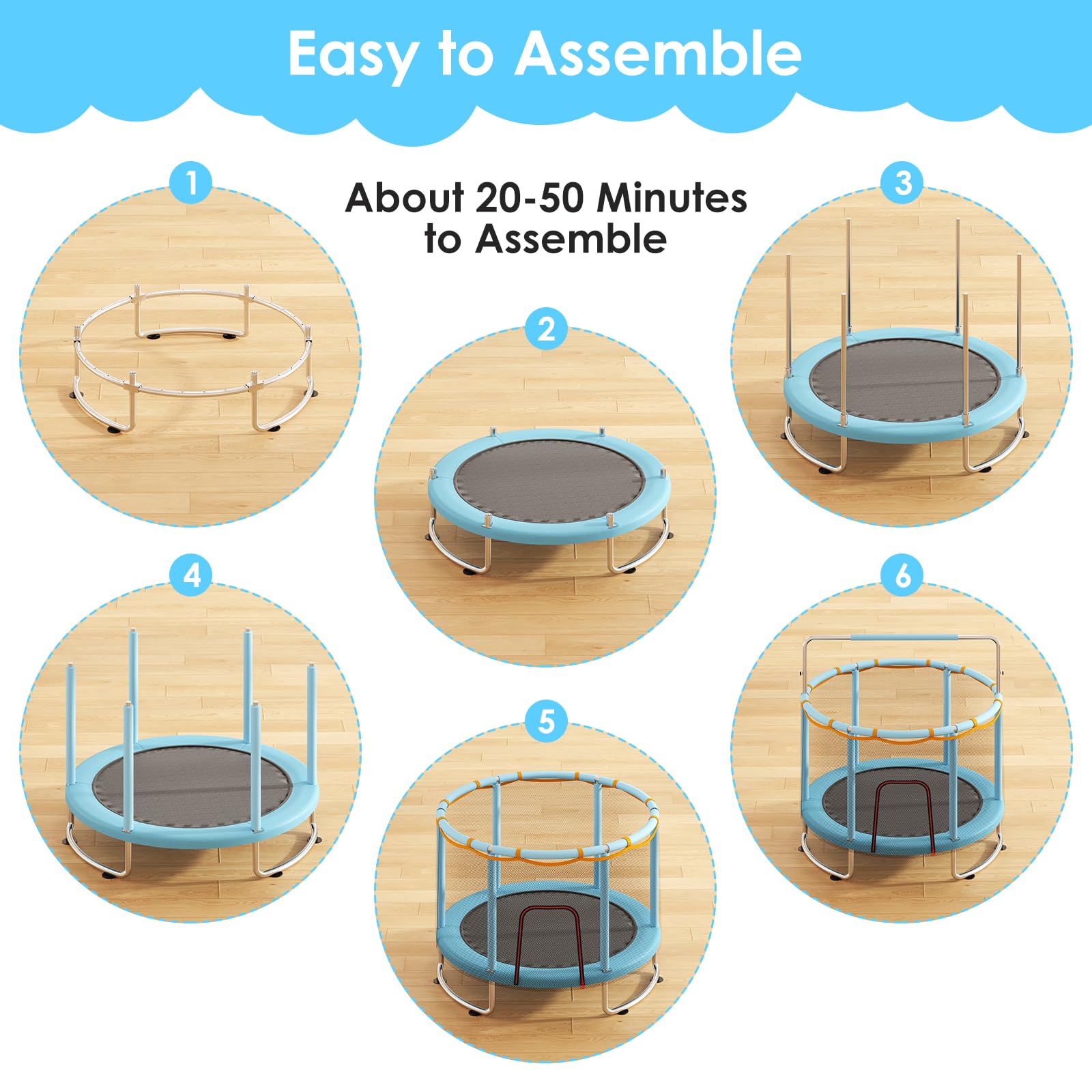 high-elastic waterproof Oxford cloth jumping mat