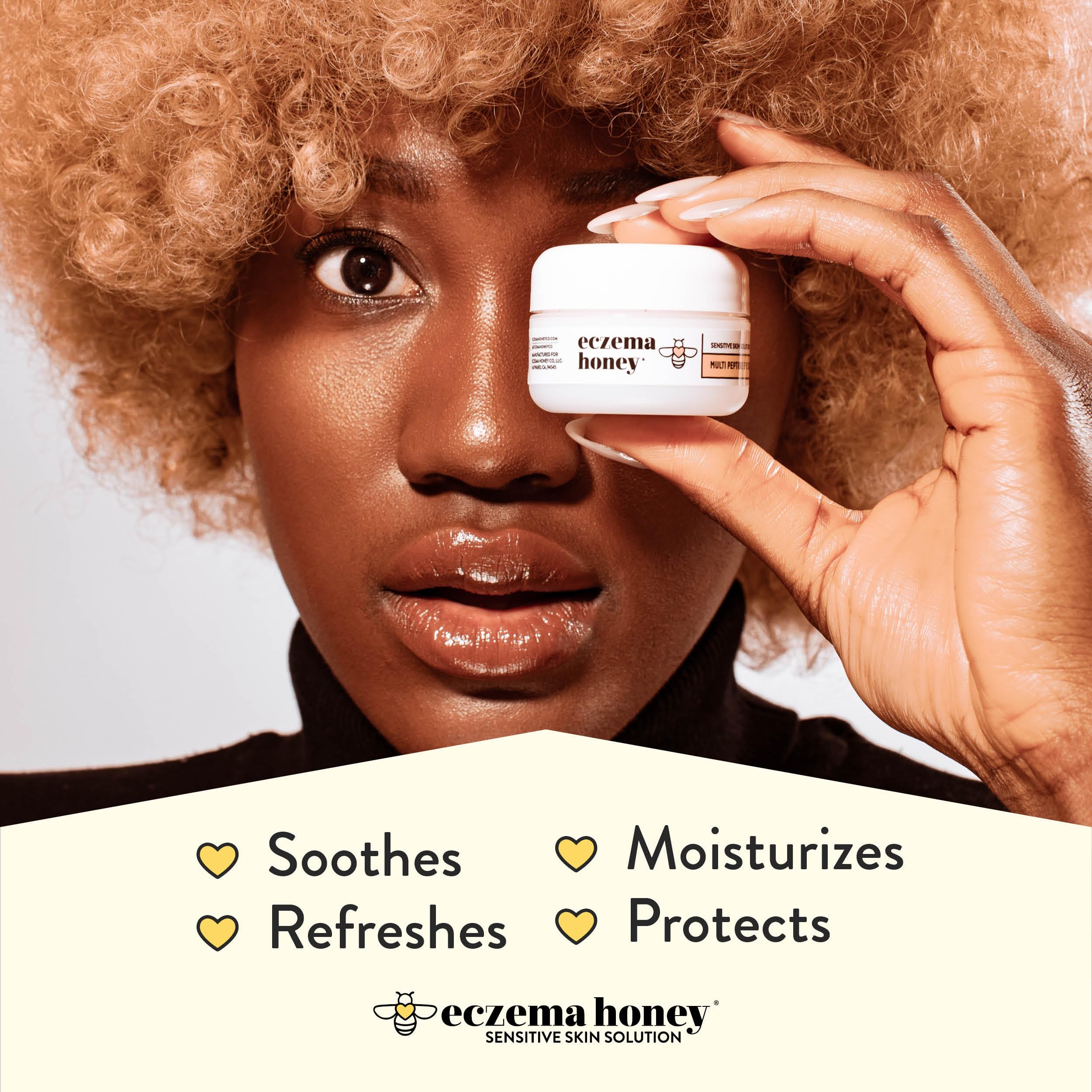 Anti aging eye cream Eczema Honey Multi Peptide Eye Cream