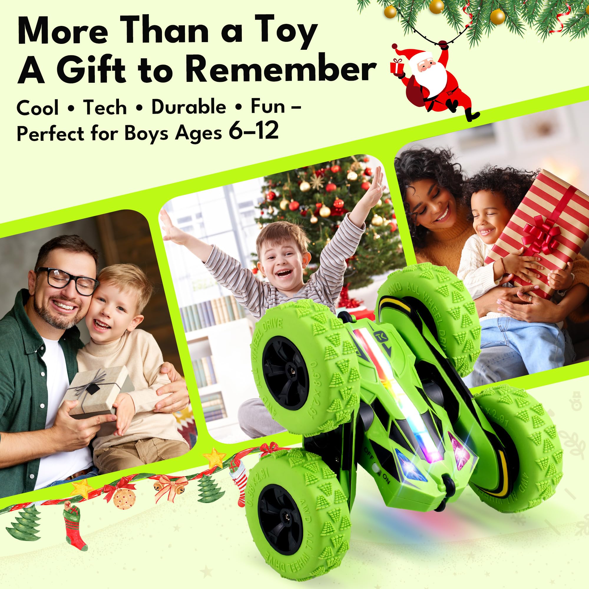 Remote control range up to 160 feet for Threeking RC car