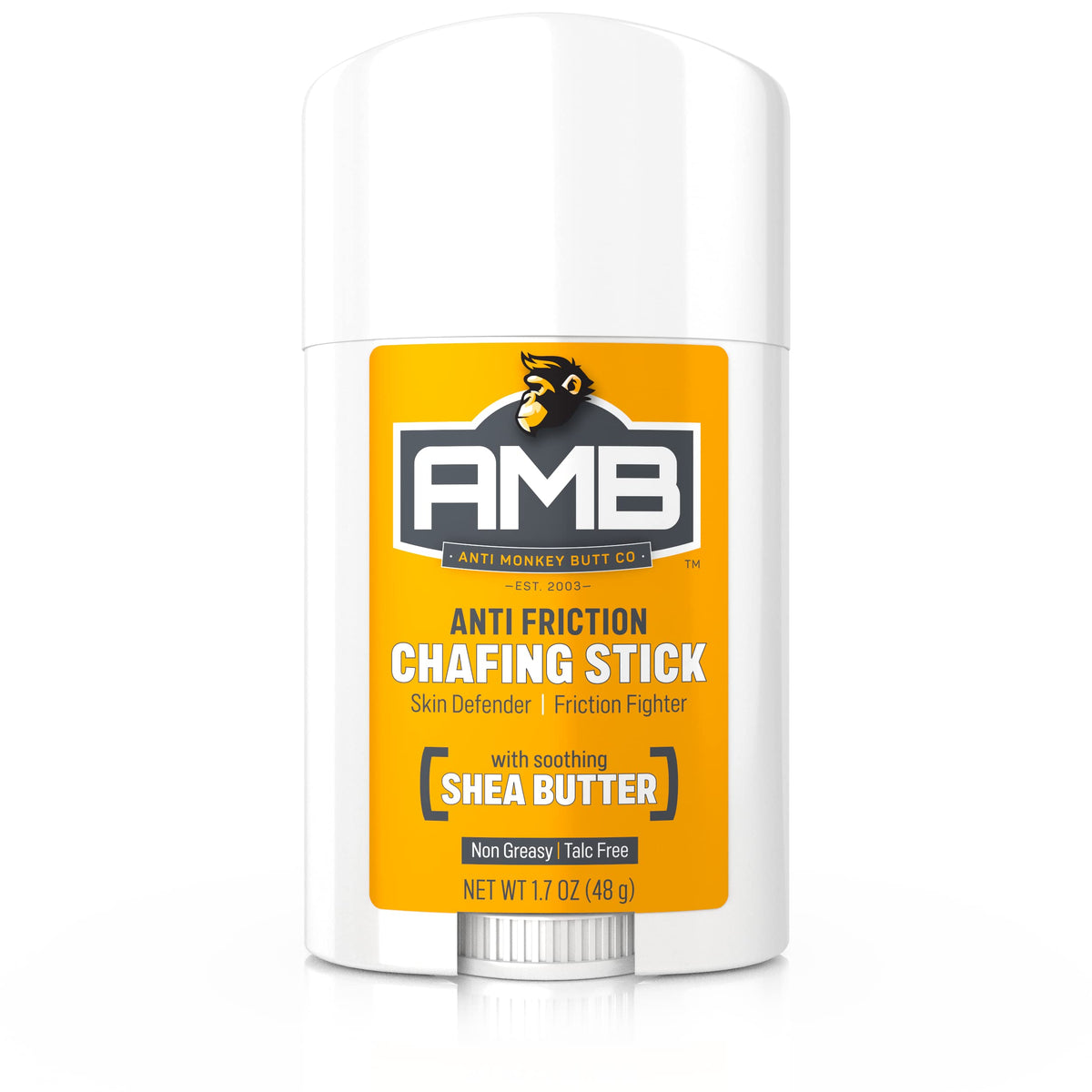 Anti Monkey Butt Chafing Stick 1.7 oz packaging