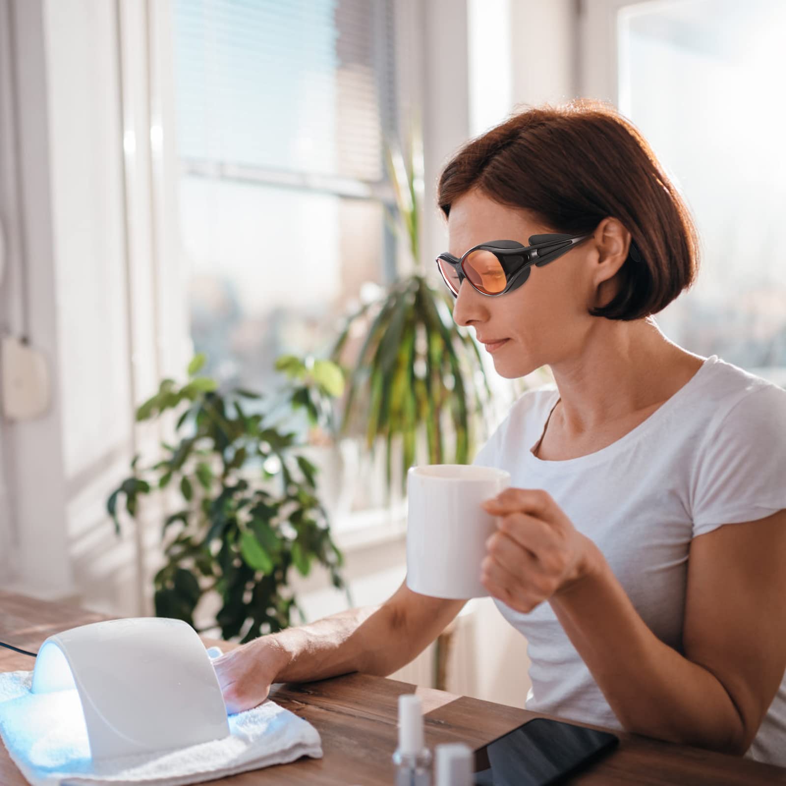 ANSI Z87.1 compliant uv safety glasses
