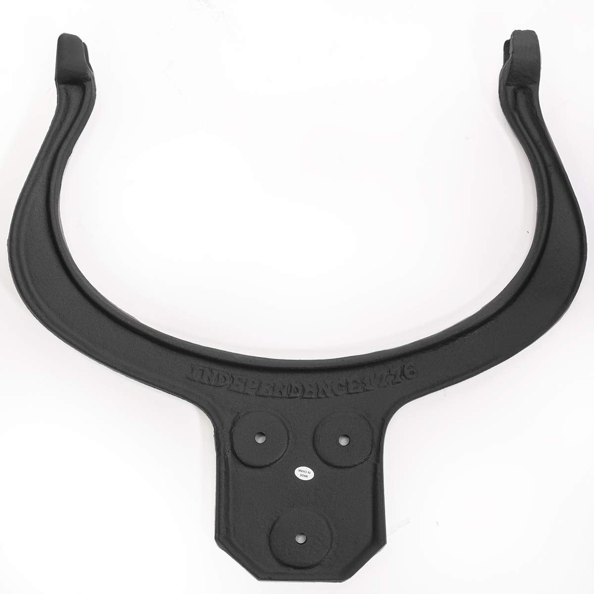 Bell weighs 26 lbs for sturdy outdoor use