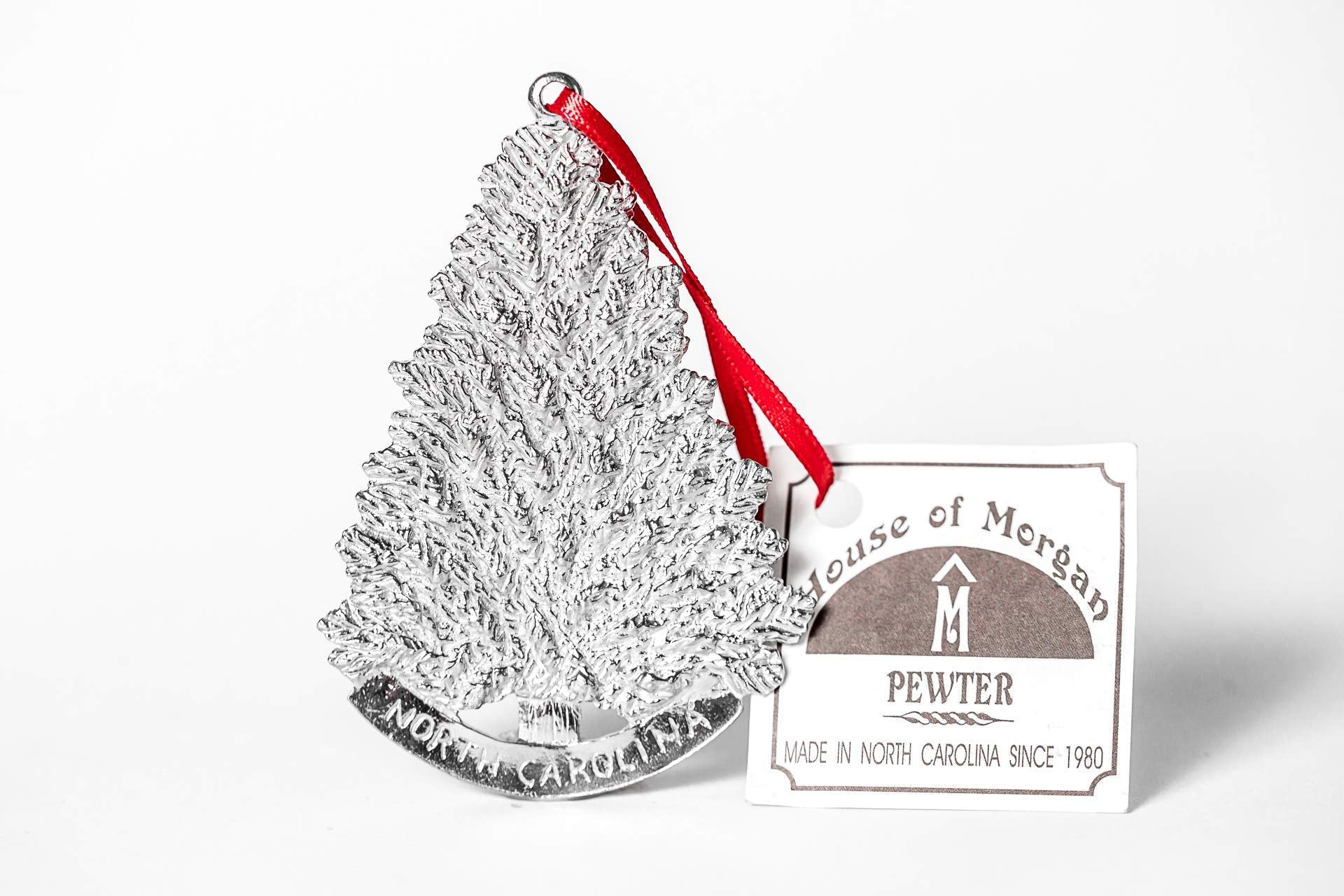 Lead free pewter ornament close up