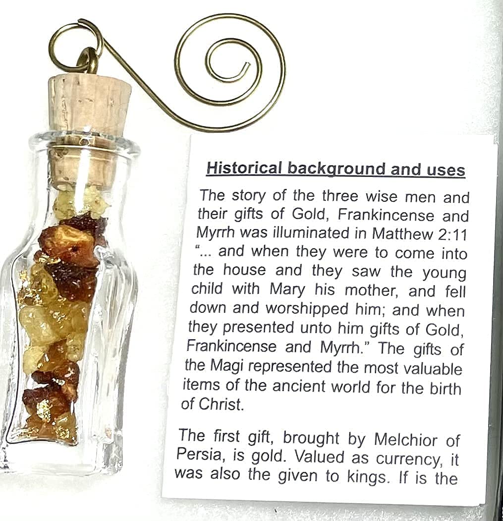 Includes information card with ornament