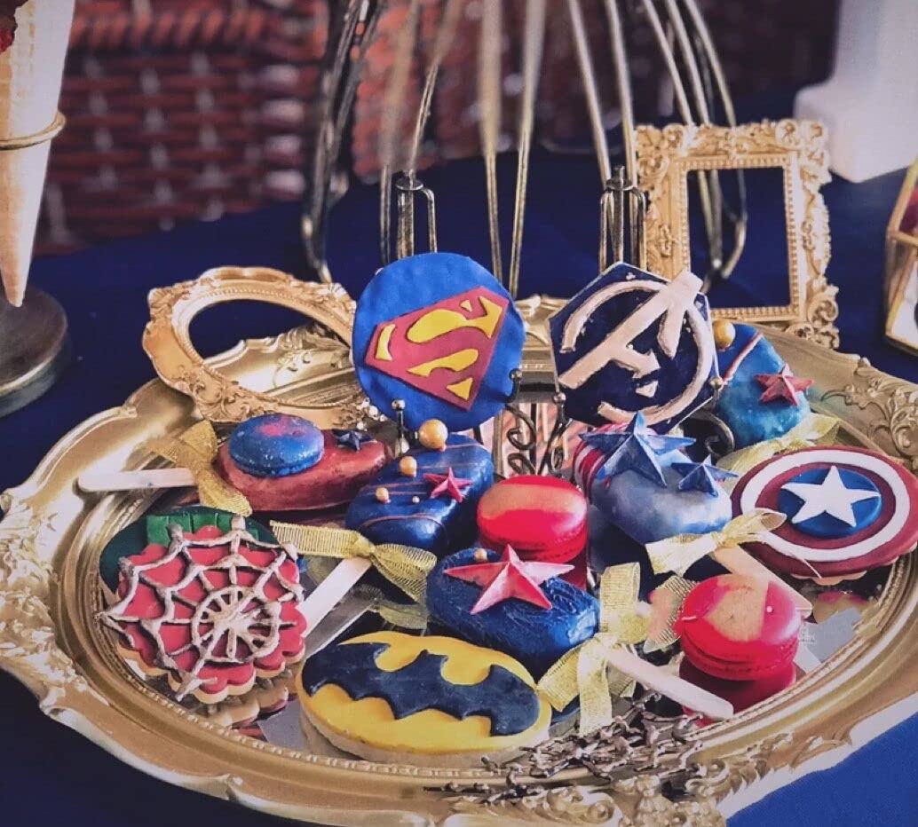 Anyana Superman cookie cutters from 4pc set