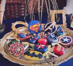 Anyana Superman cookie cutters from 4pc set