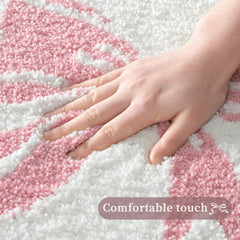 Bow Bath Mat scalloped edge 18x25 inch Anybar