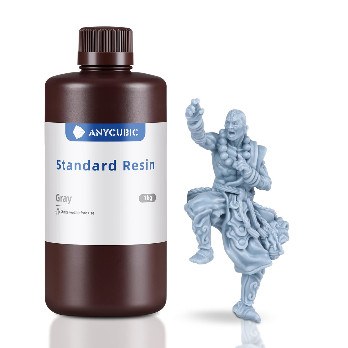 Anycubic 3D printer resin 405nm 1kg Grey