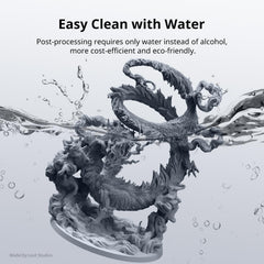 Grey Anycubic resin 2.0 1000g close up label
