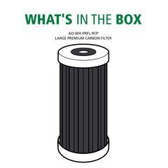 AO-WH-PREL-RCP compatible filter IAPMO NSF 42 materials