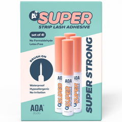 AOA Studio eyelash glue 0.17oz clear 4 pack