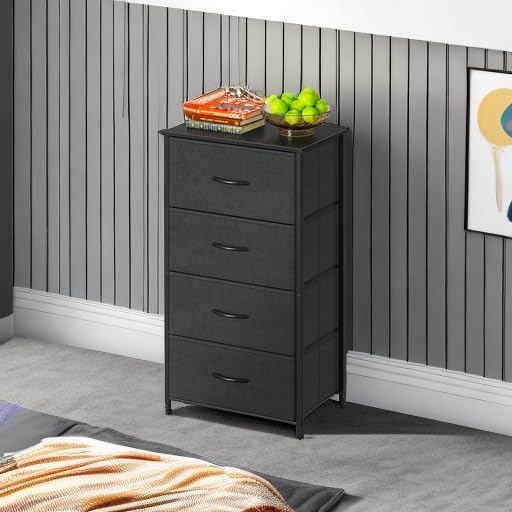 Adjustable feet provide level positioning for AODK Dresser