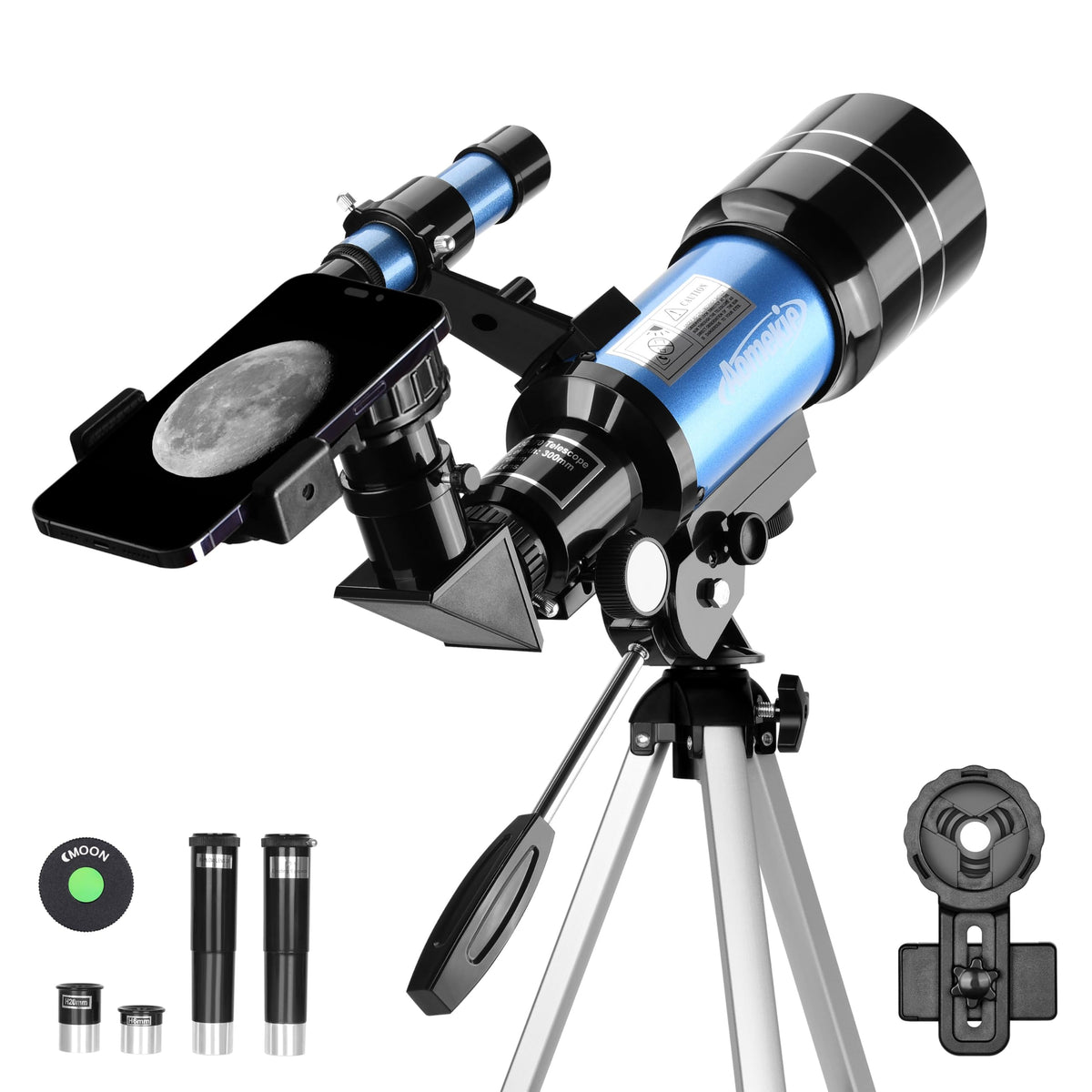 Aomekie 70mm telescope for kids and beginners with 70mm aperture