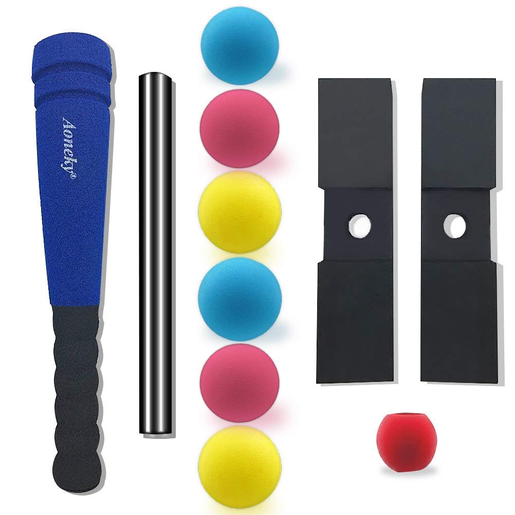 Soft foam bat for toddlers included in Aoneky Tball set