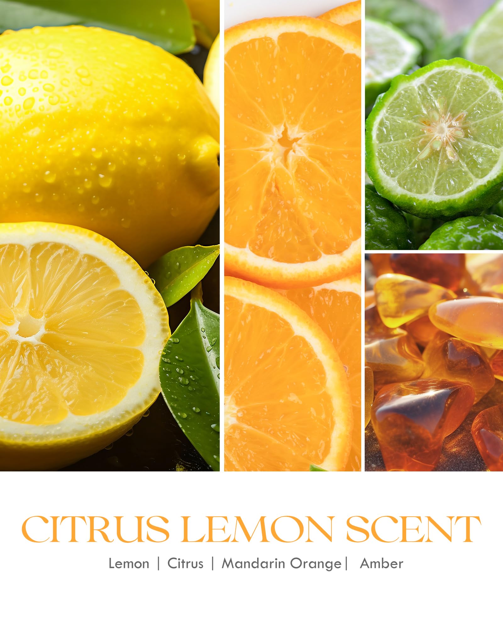 Long burn time up to 50 hours AOOVOO candle