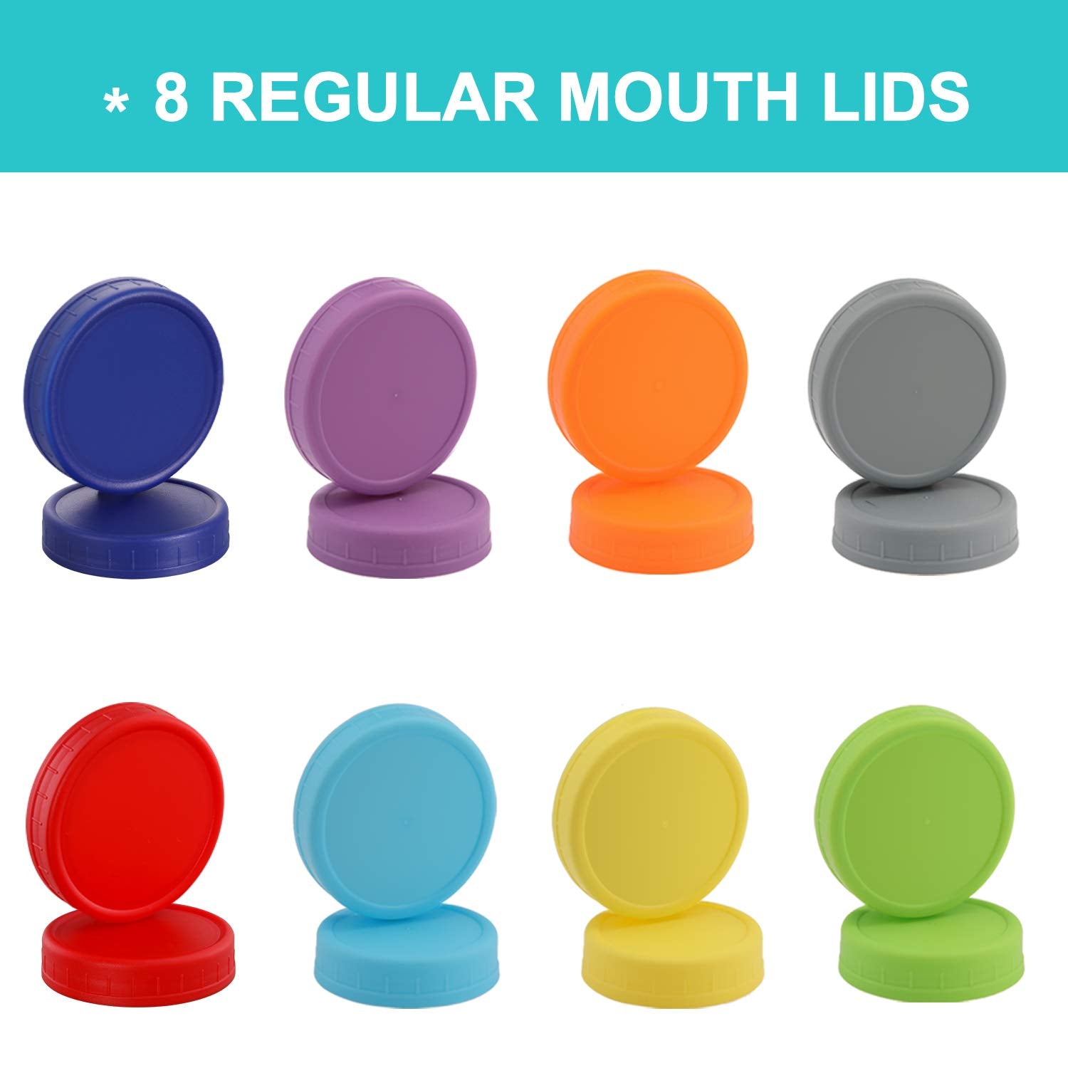 Orange AOZITA regular mouth lid