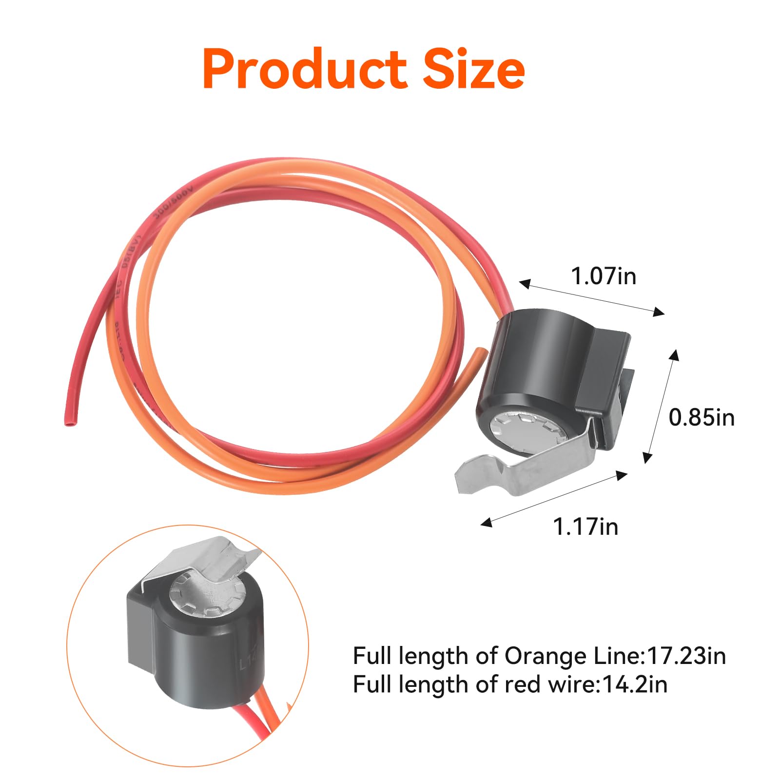 AP5712605 compatible defrost thermostat GE