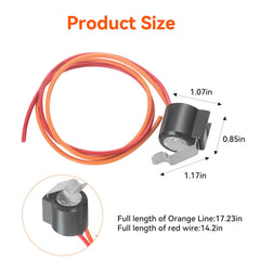 AP5712605 compatible defrost thermostat GE