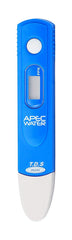 APEC TDS Meter with carrying case showing 0 to 1999 ppm