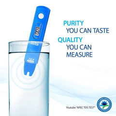 Portable APEC water quality tester in vinyl case