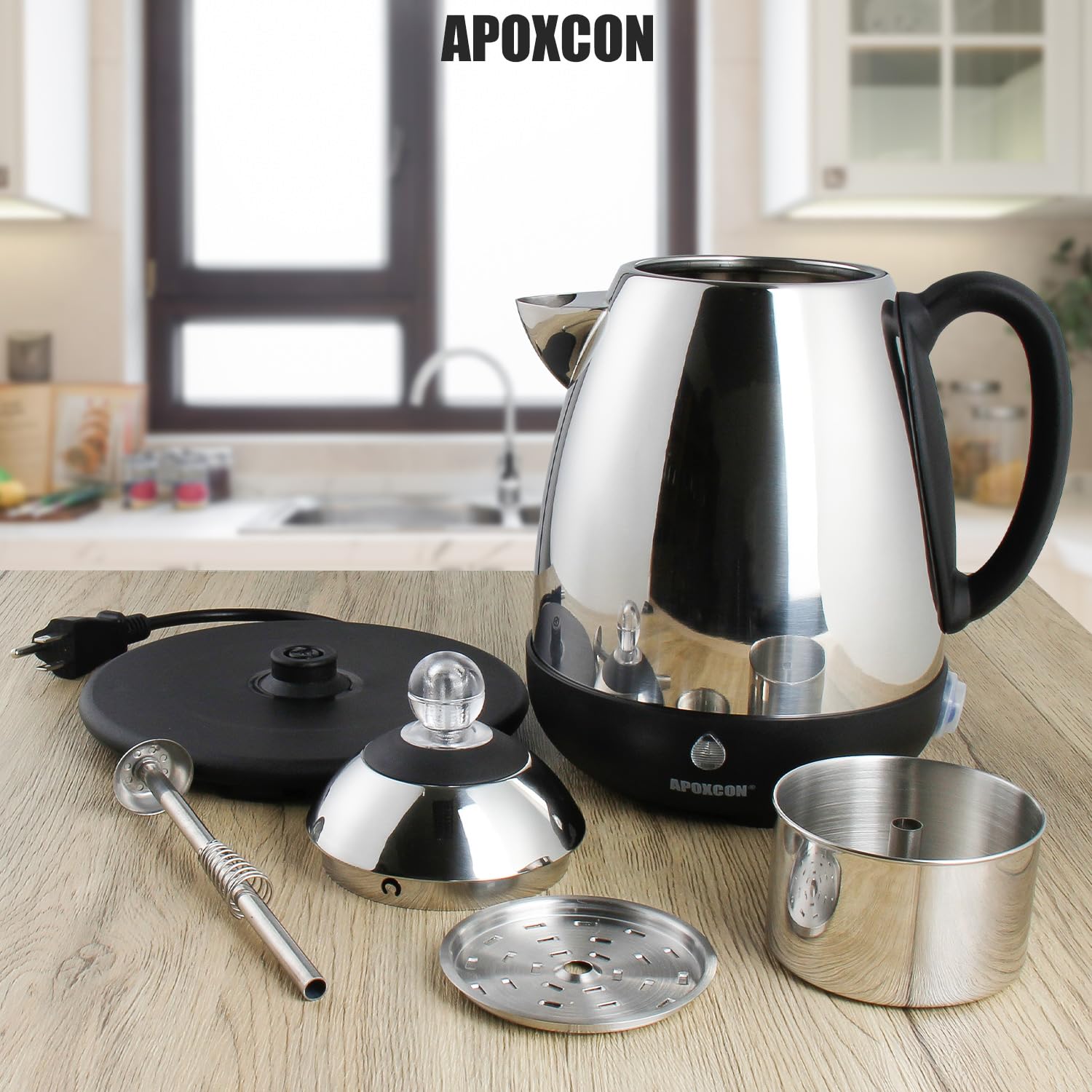 Automatic keep warm function maintains temperature