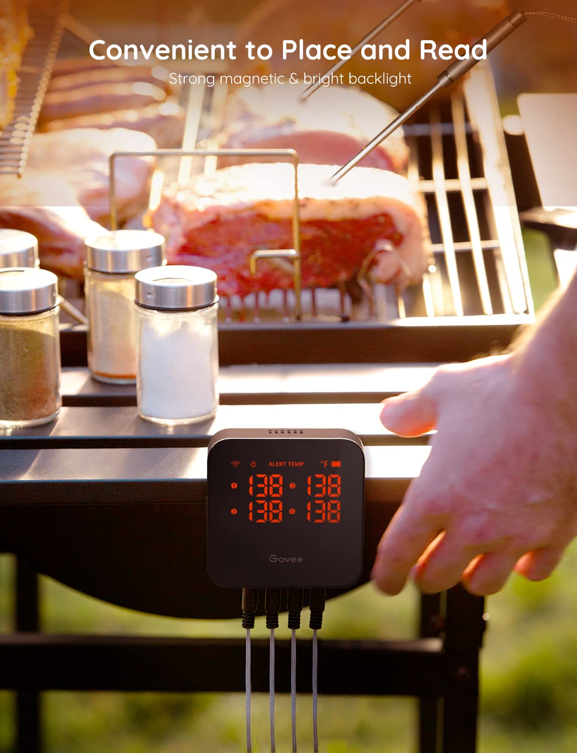 App notification capable meat thermometer by Govee