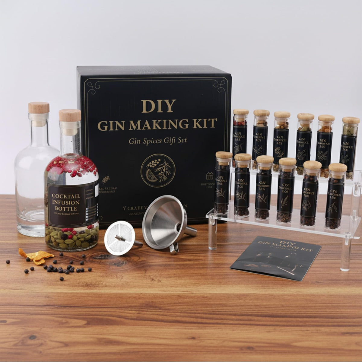 Apragaz gin infusion kit product packaging