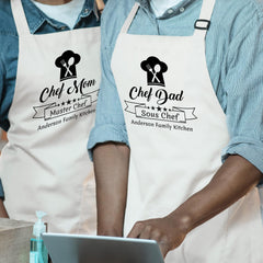 Kids personalized apron for child chefs