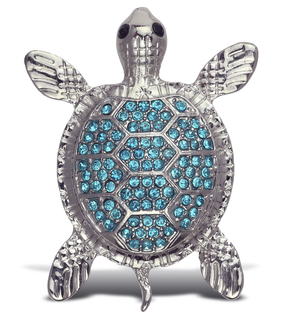 Aqua 79 Blue Sea Turtle Fridge Magnet 2.12 inch size