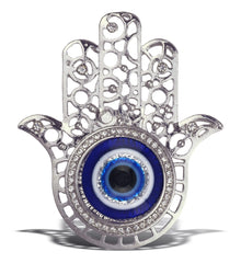 Aqua79 refrigerator magnet Evil Eye Hamsa front view