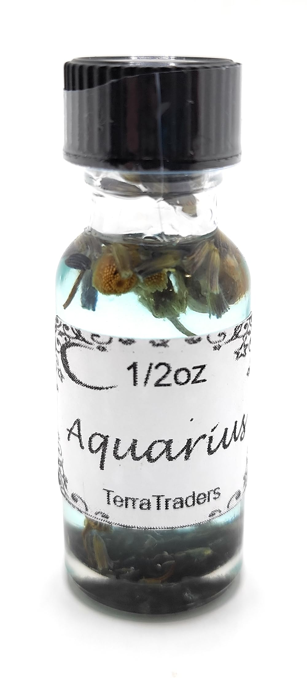 Aquarius zodiac empowerment oil 1/2-ounce handcrafted