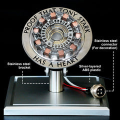 Chassis and reactor LED assembly in Arc Reactor kit