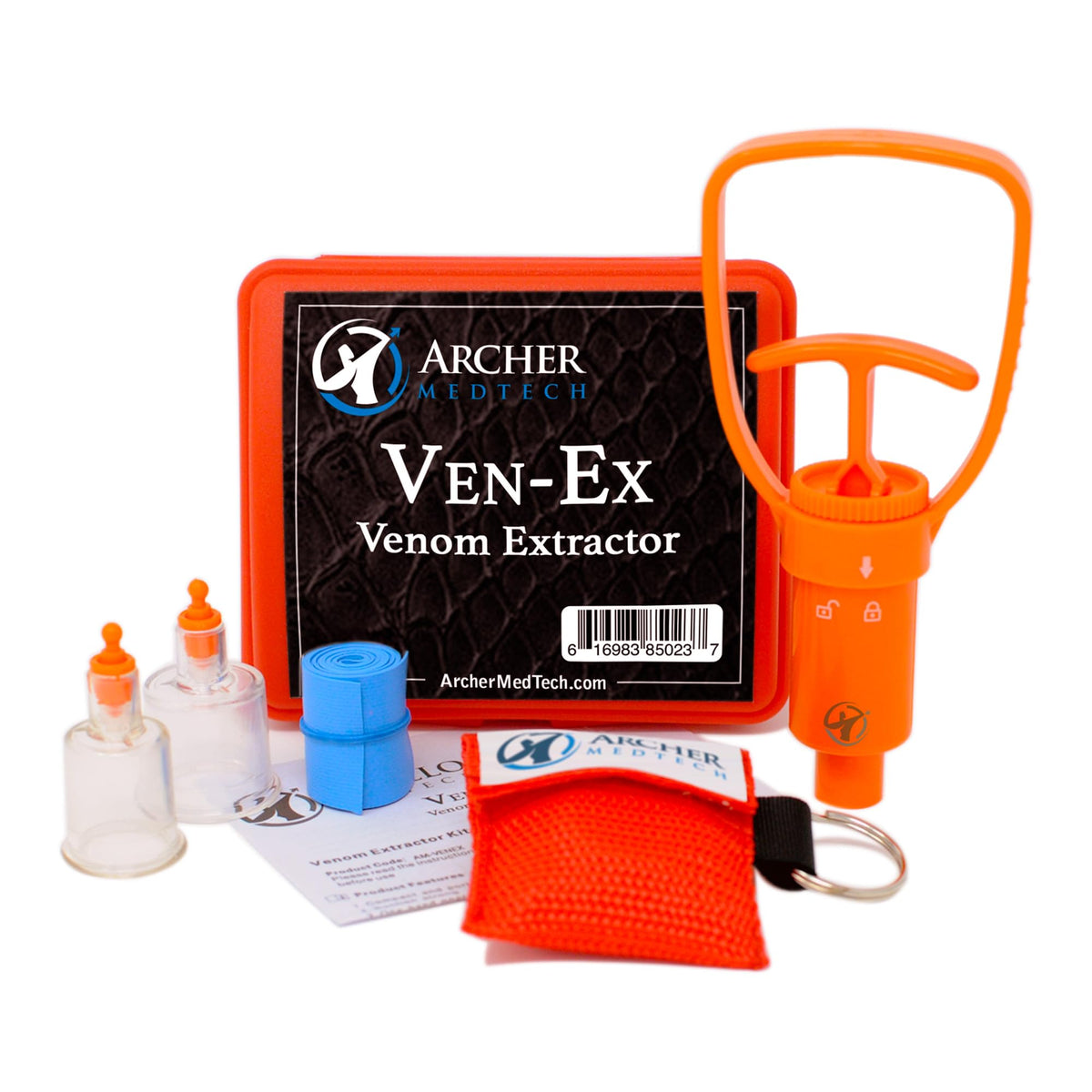 Archer MedTech Ven-Ex venom extractor kit in hard-shell case