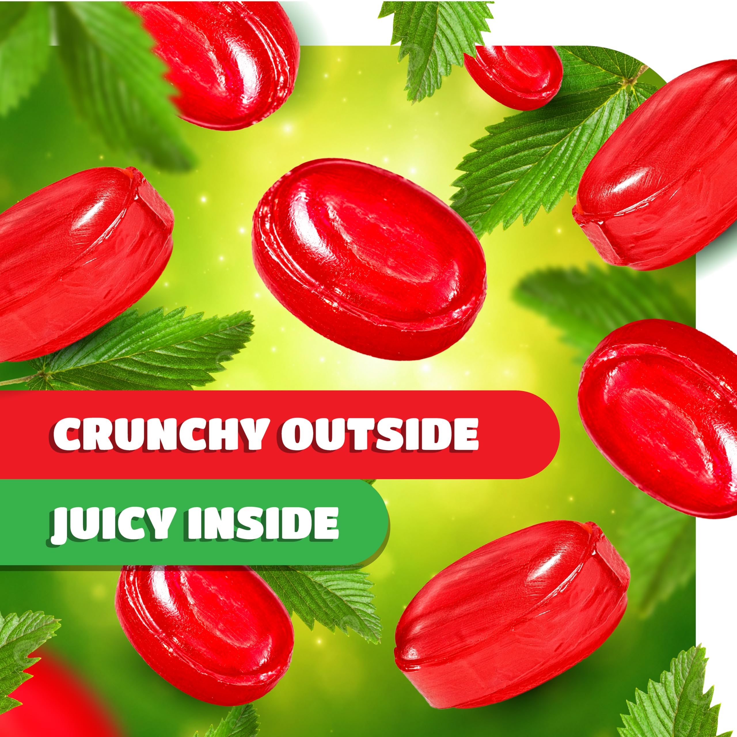 Office or party bowl candy Arcor strawberry bon bons hard candy